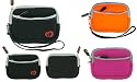 Neoprene Sleeve Camera Case for Panasonic Lumix DMC-FX DMC-FS Series Digital Camera + Screen Protector Shield - (Panasonic Lumix Camera NOT included)