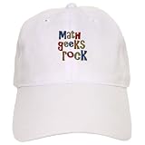 Math Geeks Rock Nerd Humor Cap