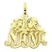 41yAypL5h0L. SL75  #1 Nana Charm DiamondCut 14k Gold 18mm