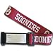 Oklahoma Sooners NCAA Durable Nylon Weave Luggage Strap - College Athletics Fan Shop Sports Team Merchandise
