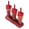 Tovolo Red Rocket Pop Dual Freeze Molds