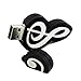 CHUYI Novelty and Cute Music Note Shape Design 16GB USB 2.0 Flash Drive Pen Drive Memory Stick Storage Cool Thumb Drive U Disk Gift (Black)