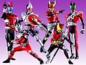 Heisei Masked Rider Decade action pose gashapon set Part 2