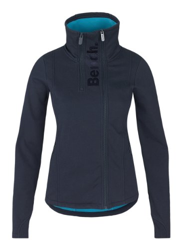 Bench Damen Jersey/Fleecejacke gebondet DELUX SWEAT, total eclipse, XS, BLEA2514_NY031-TQ0 Preisvergleich