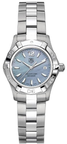 TAG Heuer Womens WAF1417.BA0823 Aquaracer Blue Mother-of-pearl dial Watch