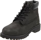 Timberland 6 Inch Premium Waterproof Boot (Toddler/Little Kid/Big Kid),Black Nubuck,1 M US Little Kid