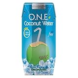 O.N.E. Coconut Water, 11.2-Ounce Aseptic Containers (Pack of 12)