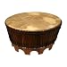 Drum Coffee Table, 38" With Beaters