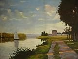 20X24 inch Claude Monet Oil Painting Repro Argenteuil 1872