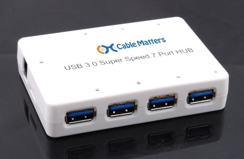 Cable Matters Super Speed 7-Port USB 3.0 Hub 