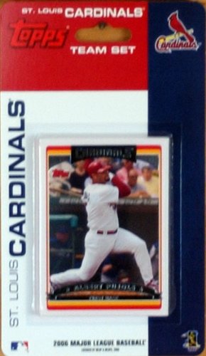 2006 Topps St. Louis Cardinals Special Edition Baseball Cards Team Set of 14 Cards (includes Albert Pujols, Scott Rolen, Jim Edmonds, Chris Carpenter, So Taguchi, Mark Mulder & more)