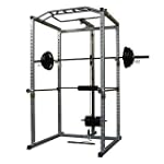 Power Squat Rack Training System Cage...