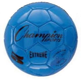 Soccerball Size 5 Bright BLUE, Composite Cover, New