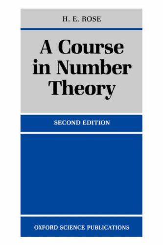 A Course in Number Theory (Oxford Science Publications)