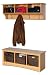 Prepac MEC-4816 Maple Cubbie Shelf for Entryway