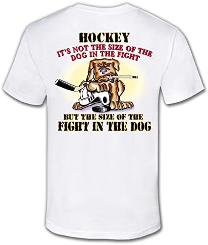 Fight in The Dog hockey apparel clothes shirt adult large