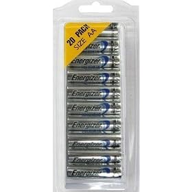Energizer Ultimate Lithium AA 20 Batteries L91: Electronics