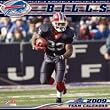 BUFFALO BILLS 2009 NFL Monthly 12" X 12" WALL CALENDAR