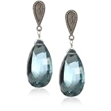 Satya Jewelry Crown Jewel Blue Topaz Sterling Silve