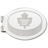 Toronto Maple Leafs Laser-Etched Money Clip - Hockey Puck Shape