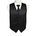 DGDE.01 Design Stain Plain Microfiber Waistcoat For Urban Matching Tie By Dan Smith