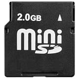 miniSD 2GB SD�ϊ��A�_�v�^�[�t�� �o���N�i
