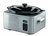 Cuisinart PSC650U Digital Slow Cooker 6.5 Litre  Brushed Stainless Steel