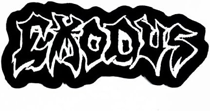 Exodus Thrash Metal Band Logo T Shirts Iron on Patches. New with High Quality for Your Cloth By Jupeter
