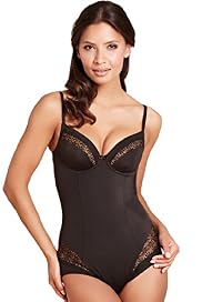 Firm Control Non-Padded Ornate Guipure Embroidered Body