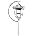Malibu CS14P Low Voltage 11-Watt Metal Carriage Walk Light, Pewter with Clear Plastic Lenses