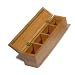 Creative Home's 12-1/2 by 2-3/4-Inch Bamboo Tea Bag Box