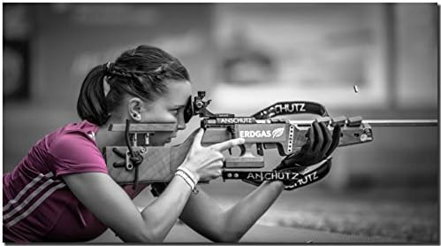 Art city sniper shooting sports enthusiasts HD fabric poster wallpaper 43 x 24 "/ 24 x 13"