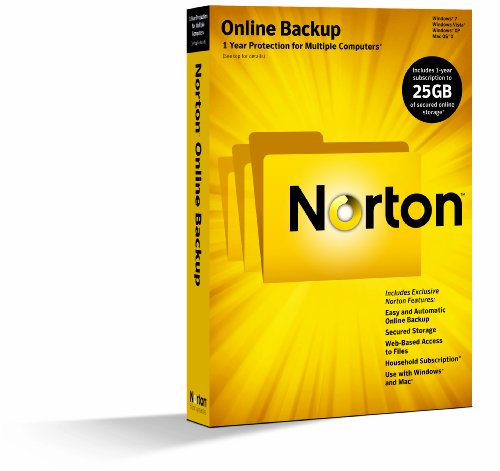 Norton Online Backup 2.0 1User/25GB [Old Version]