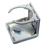 American Technology CH00100-WHT-1 THE MUGGER White HD Folding Cup Holder