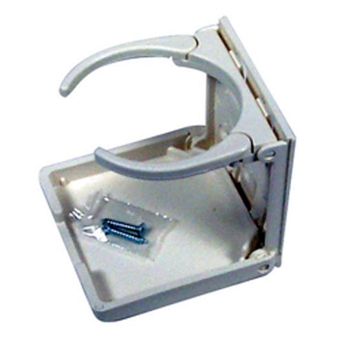 American Technology CH00100-WHT-1 THE MUGGER White HD Folding Cup Holder