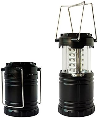 Solar Portable Outdoor LED Tent Lantern Flashlight Rechargeable Bright Night Lamp for Hiking, Camping, Emergencies, Hurricanes, Outages