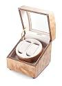 AXIS DUO LUXURY DUAL 2 AUTOMATIC WATCH WINDER BURL