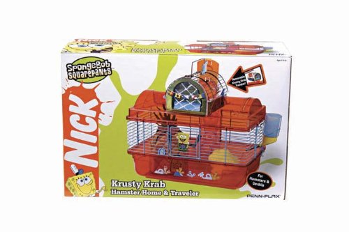 SpongeBob SquarePants Krusty Krab Hamster Home Traveler