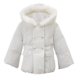 Toddler Girls' Circo Bunny Puffer Jacket - White