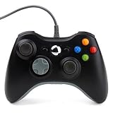 Wired USB Controller for PC & Xbox 360 (Black)