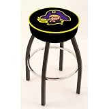 East Carolina Pirates 25 Single-ring Swivel Bar Stool with 4 Thick Seat