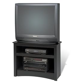 Prepac Sonoma Black Corner TV Stand by Prepac Furniture