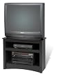 Prepac Sonoma  Black Corner TV Stand