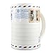 IPOW 15 Oz Magic Large Morning Cup Writing Message Memo Postcard Milk Tea Soup Coffee Mug Cup - Great Gift for Any Holiday