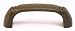 Top Knobs-Tuscany Collection M189 Dover D Handle in Rust