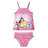 Toddler Girls' Princess 2-pc. Swimear - Bright Pink