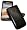 Suncase Ledertasche (Lasche mit Rückzugfunktion) für Samsung i9000 Galaxy S / i9001 Galaxy S Plus schwarz