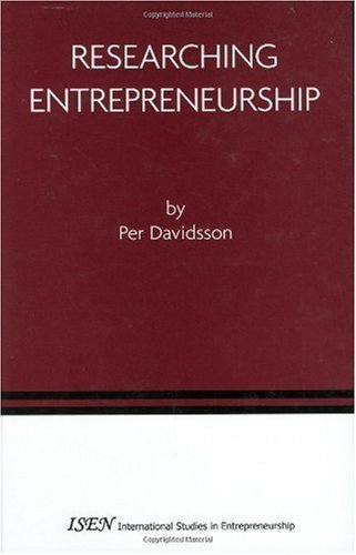 Researching Entrepreneurship: 5 (International Studies in Entrepreneurship)