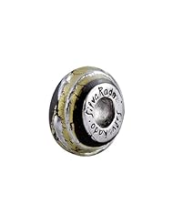 SilveRado(tm) SG13 Murano Glass Midnight Fantasy  Bead / Charm
