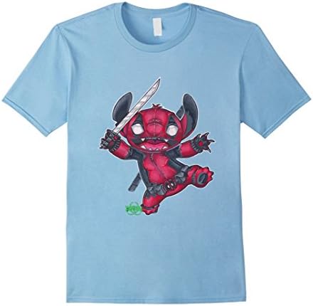 Men's StitchPool t shirt 3XL Baby Blue
